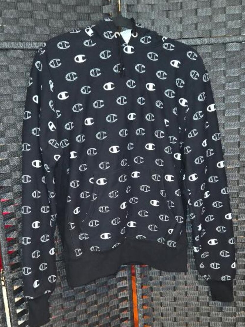 Champion Men's Reverse Weave All-Over Print Sweatshirt